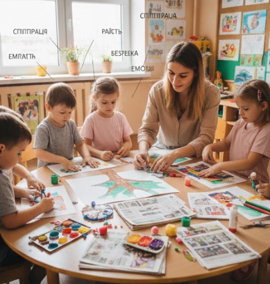 Арт-терапія у дитячому садку: Як малювати емоції та будувати стійкість. Експертний гід для батьків та педагогів.