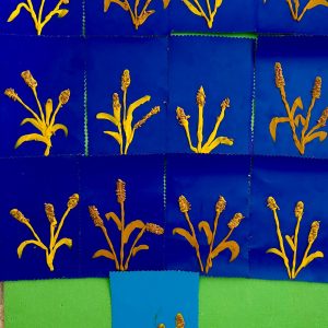 Ліплення “Колосків” з пластиліну дітьми